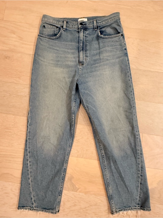 ASKK NY Denim - AskkNY Straight Leg Jeans in Faded Light Blue